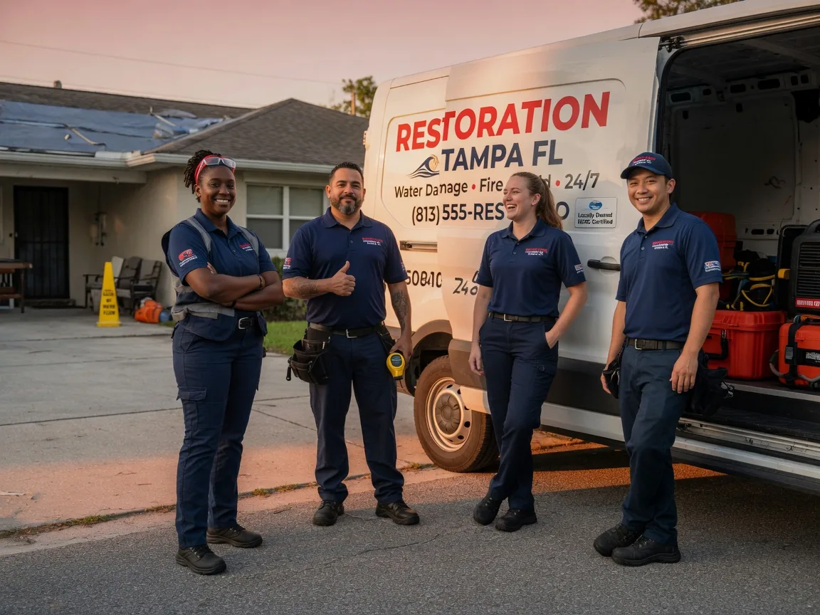 Water Damage Restoration company in Berwick, IL